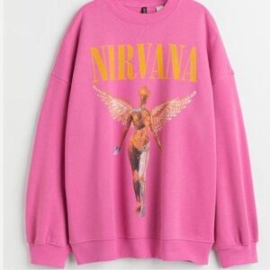 Pink Nirvana Crewneck from H&M